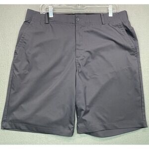 Nike Golf Men's Standard Fit Dri-FIT Shorts Size 36 Gray Flat Front Casual
